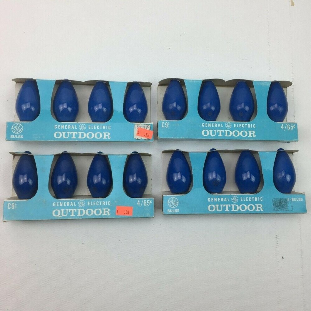 General Electric GE C9-1/2 Outdoor Christmas Lamps
